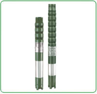 V8 Water filled Borewell Submersible Pump Set